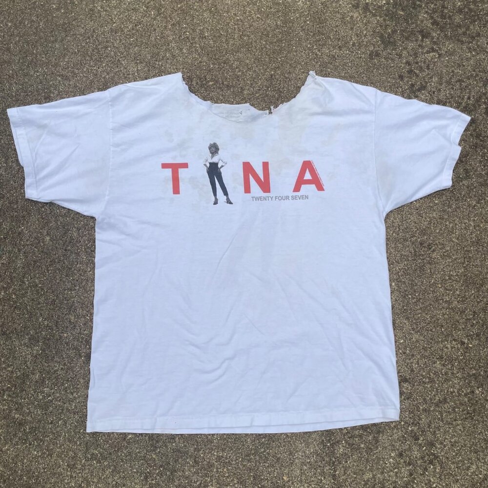 TNA Graphic White Short Sleeve Tee